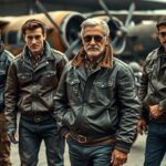 Warum Lederjacken früher für Piloten und Motorradfahrer unverzichtbar waren