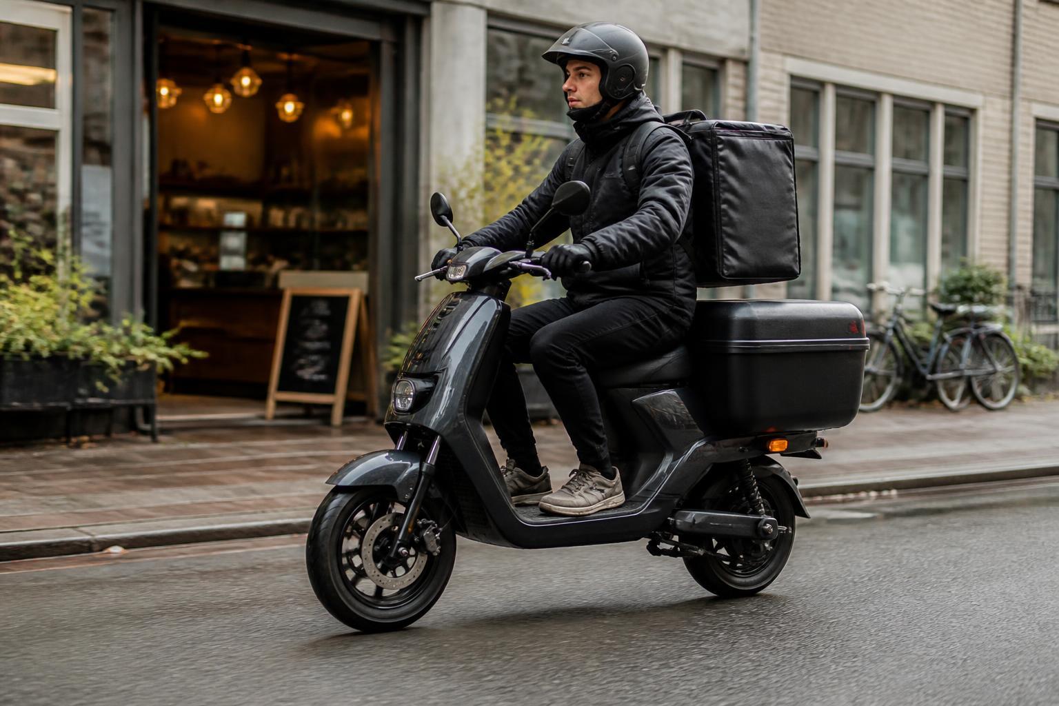 E-Scooter für Lieferdienste – worauf kommt es im Arbeitsalltag an?